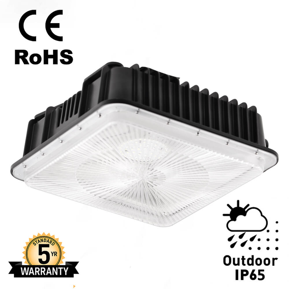 100W 120W led canopy light fixtures for outdoor gas station (14)