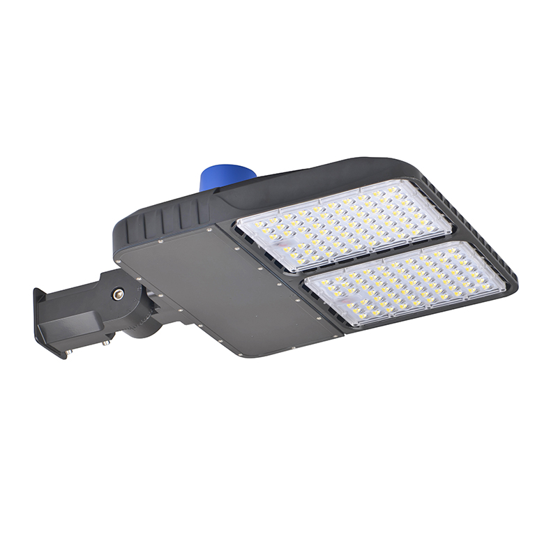 100W 150W 200W 240W 300W Led Parking Lot Lights With Photocell And Slipfitter Arm Mounting (1)