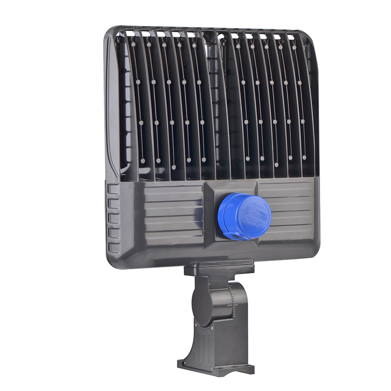 100W 150W 200W 240W 300W Led Parking Lot Lights With Photocell And Slipfitter Arm Mounting (9)