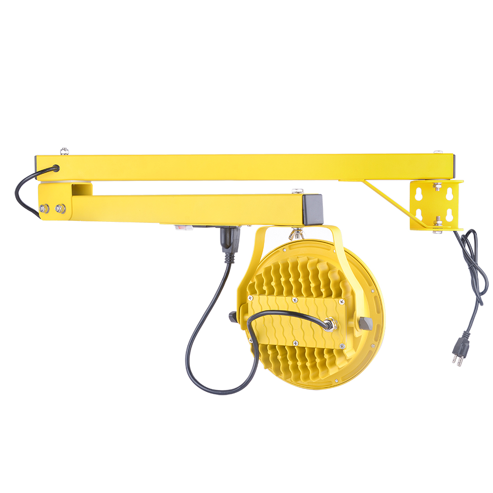50W- Led- Dock- Lighting- Fixtures- Yellow- Color- Body- With- Single- Arm -43.53 inch (2)