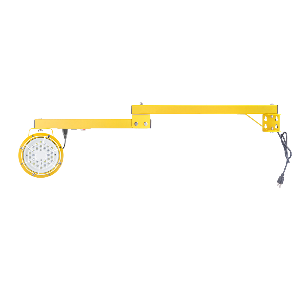 50W- Led- Dock- Lighting- Fixtures- Yellow- Color- Body- With- Single- Arm -43.53 inch (3)