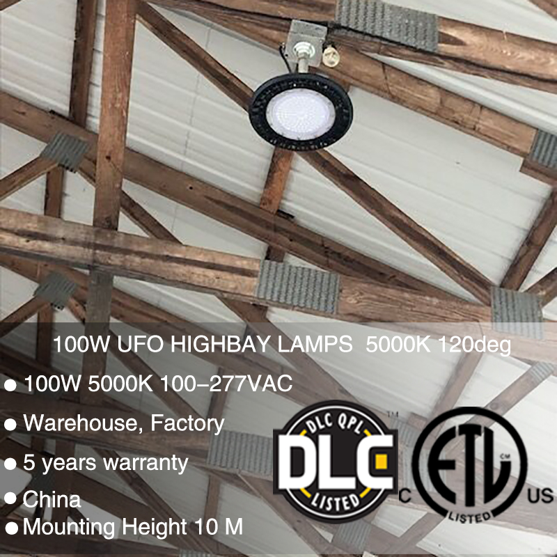 60W- to- 300- Watt -UFO- LED- High -Bay- Light- With- single- controller (7)